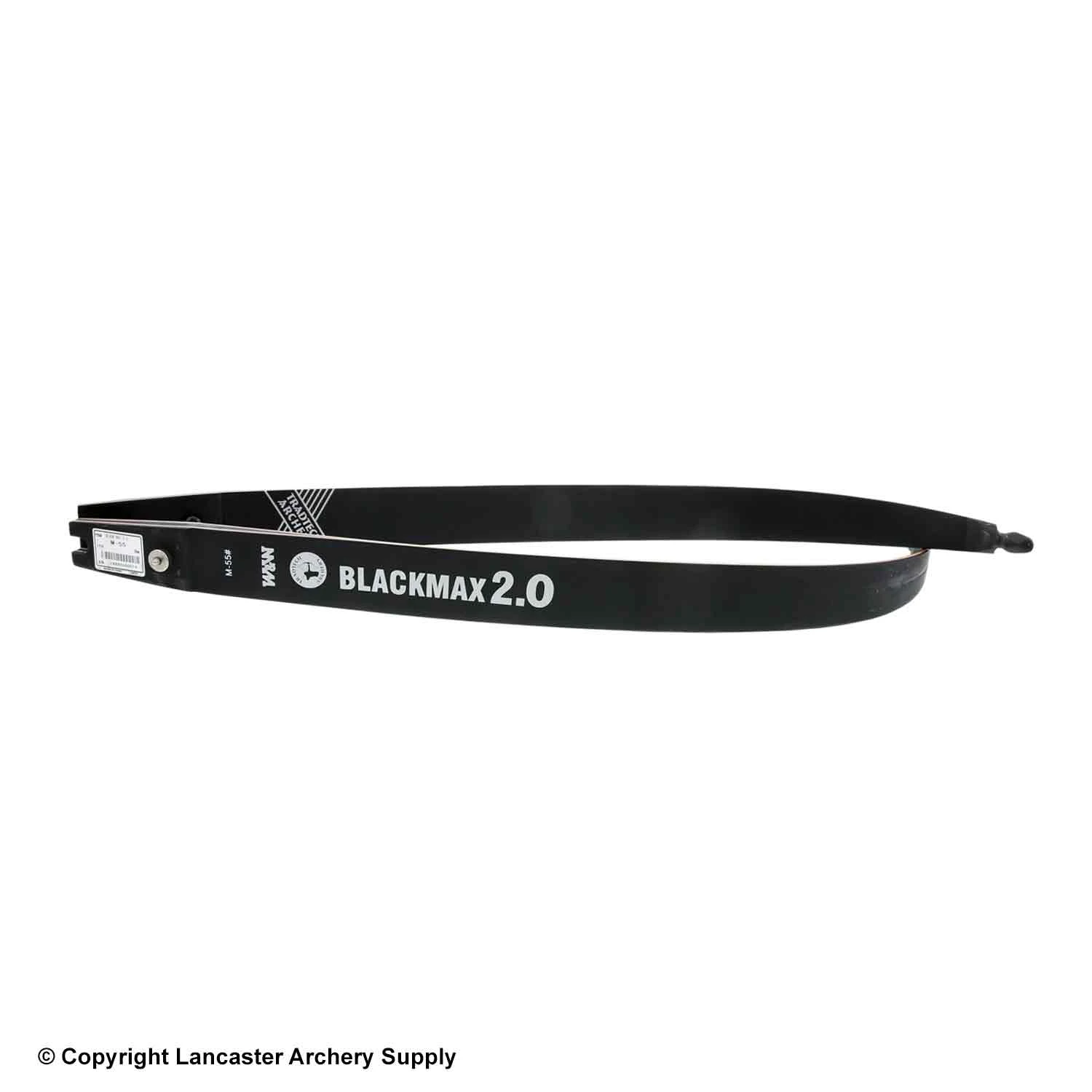 TradTech Black Max 2.0 Glass/Wood Recurve Limbs (Open Box X1031237)