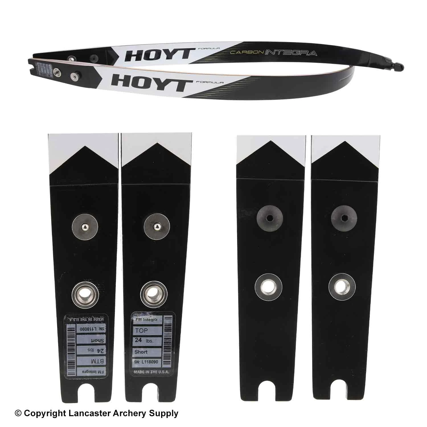 Hoyt Formula Carbon Integra Recurve Limbs (Open Box X1032299) - Image 2