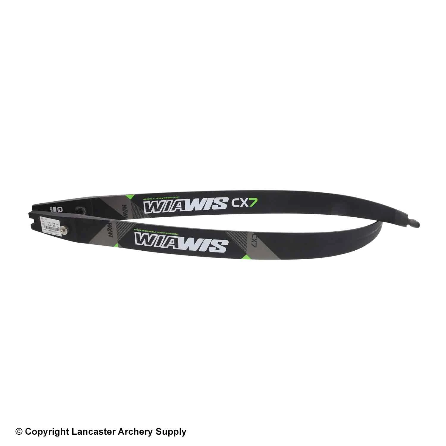 Win&Win WIAWIS CX7 Recurve Limbs (Open Box X1033647)